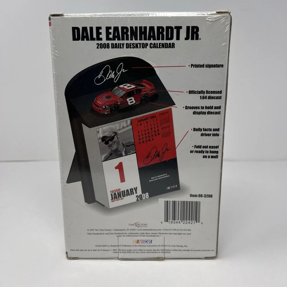 Dale Earnhardt Jr. Collectors Edition 1:64 DieCast Car & 2008 Desktop Calendar